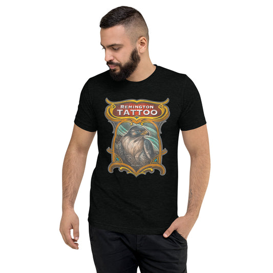 Remington Falcon Short sleeve t-shirt by Terry Ribera